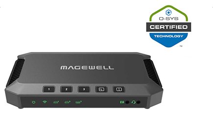 Magewell объявила о присоединении к Q-SYS Technology