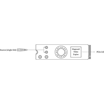 Magewell Eco Capture 12G SDI 4K Plus M.2